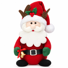 Cargar imagen en el visor de la galería, Santa Claus Navidad, figura navideña, decoración navideña, Papá Noel rojo, adorno de Navidad 2 Modelos Surtidos al Azar, 20 x 14 x 27 cm
