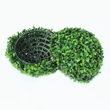 Cargar imagen en el visor de la galería, Boj Artificial Bola Decorativa para Interior, Exterior, Verde
