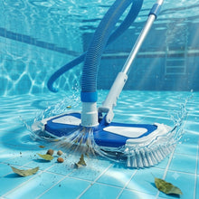 Cargar imagen en el visor de la galería, Cabezal de Vacío para Piscina de Lujo con Cepillos Laterales, Limpiador de Fondo de Piscina de Alta Eficiencia, Compatible con Manguera de 2.7cm, Material ABS Duradero
