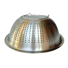 Cargar imagen en el visor de la galería, Colador Quttin Acero Inoxidable 28 cm – Resistente, Apto Lavavajillas, Uso Profesional y Doméstico
