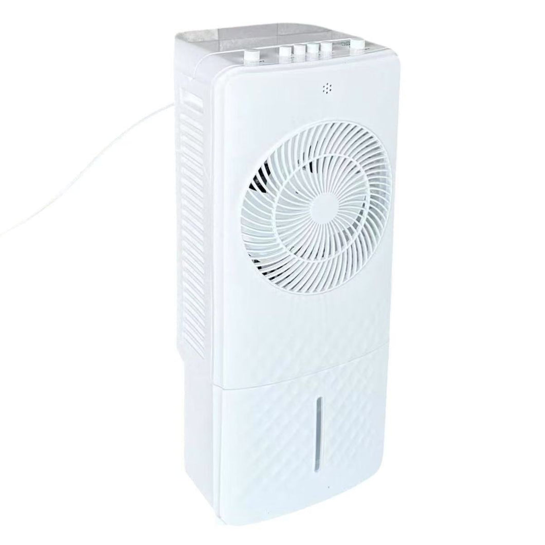 Ventilador de Torre función de Viento enfriador, Ventilador de refrigeración de aire de Agua Hielo 5.5 L 3 Velocidades 65W
