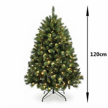 Cargar imagen en el visor de la galería, Árbol de Navidad Artificial de PVC con Luces LED – Luz Fría y Cálida - Gerimport
