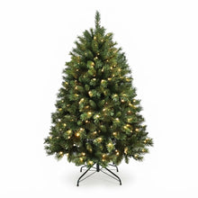 Cargar imagen en el visor de la galería, Árbol de Navidad Artificial de PVC con Luces LED – Luz Fría y Cálida - Gerimport
