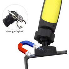 Cargar imagen en el visor de la galería, Luz Led de trabajo Plegable y regulable, recargable por USB, magnética, giratoria 360°, máx. 5 W, 230 lm Maxia Market
