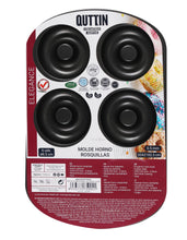 Cargar imagen en el visor de la galería, Molde para Rosquillas Quttin 6 Cavidades 32x21 cm Antiadherente
