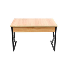 Cargar imagen en el visor de la galería, Estantería para Microondas Madera-Metal 54x34,5x34,5 cm – Organizador de Cocina Compacto

