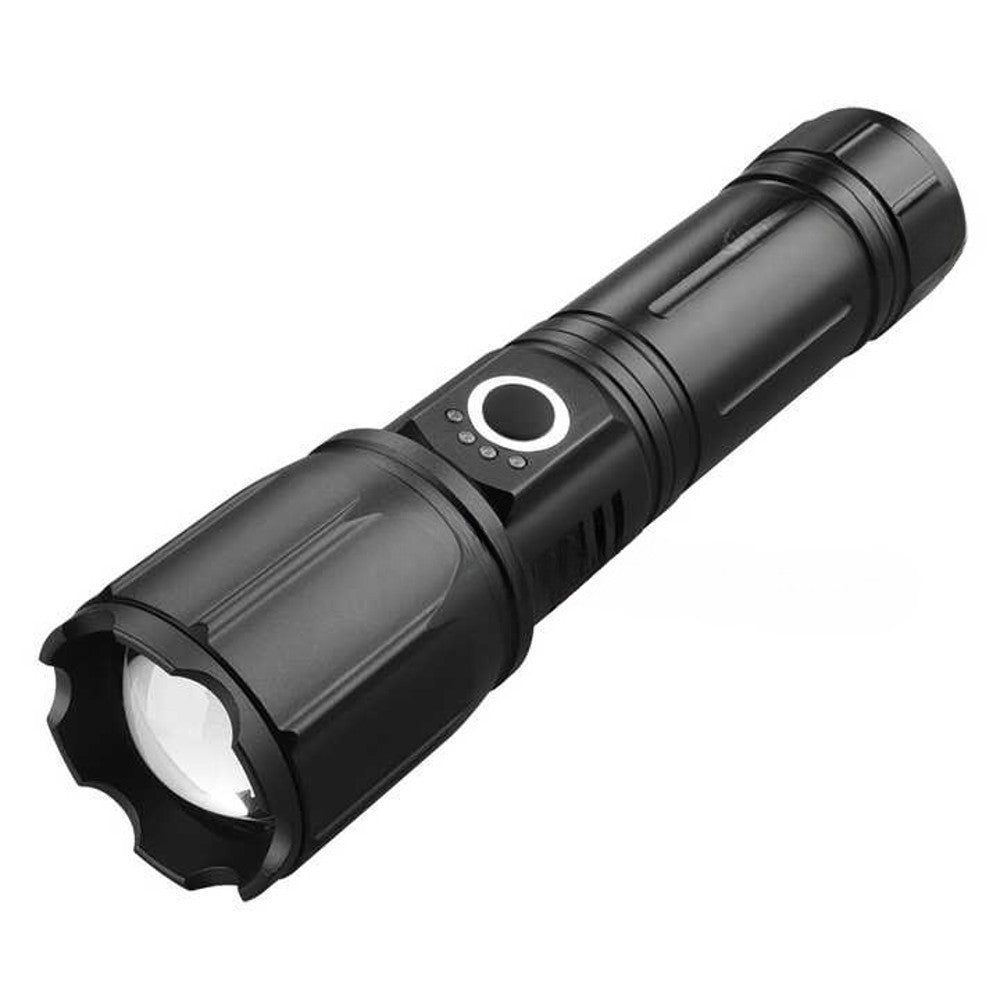 Linterna de Mano Recargable Portatil LED De Alta Potencia 12 W 750 LM 5 Modos Aluminio