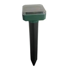 Cargar imagen en el visor de la galería, Repelente de Insectos Ultra-Sónico Solar Pack 2 Repelente de Animales Para Jardin Campo Exterior Control de Plagas de Roedores, Serpiente Topo, Ratón Kmt Style
