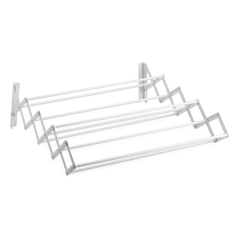 Tendedero de ropas Extensible DE PARED Ancho 61 CMS 9 VARILLAS Extensible acordeon 4,50 MTS CONFORTIME