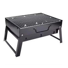Cargar imagen en el visor de la galería, Barbacoa de carbón portátil, Barbacoa Para Mesa, parrilla plegable para jardín, Picnics, fiesta, cocina al aire libre, Camping
