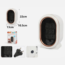 Cargar imagen en el visor de la galería, Mini Estufa Calefactor para Mesa Casa Hogar oficina 800-1200 W Electrico
