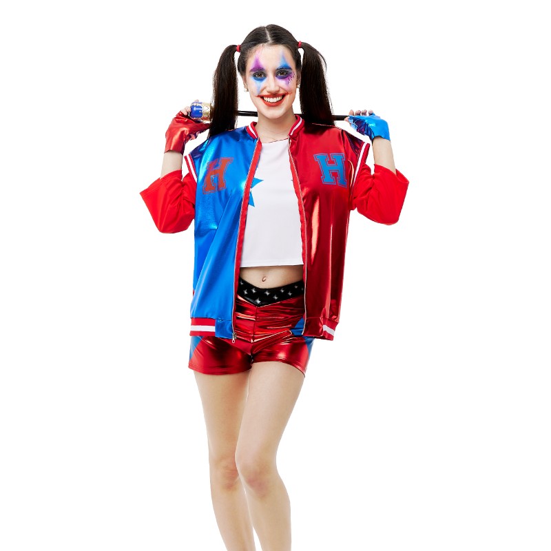 Maxia Fiesta - Disfraz Jokers Baby Arlequín Mujer Adulto Fiesta Halloween Carnaval Teatro