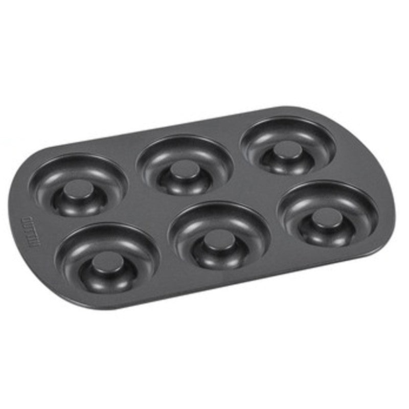 Molde para Rosquillas Quttin 6 Cavidades 32x21 cm Antiadherente
