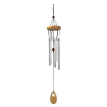 Cargar imagen en el visor de la galería, Carillón de Viento de Madera y Aluminio 45-56-60 cm – Sonido Relajante | Decoración Zen Interior y Exterior
