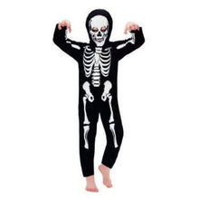 Cargar imagen en el visor de la galería, Disfraz esqueleto niño infantil para halloween carnaval fiesta teatro

