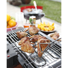 Cargar imagen en el visor de la galería, Barbacoa Eléctrica Termostato Regulable 2000W (48 X 35 X 9 CM)
