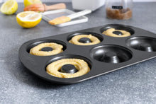 Cargar imagen en el visor de la galería, Molde para Rosquillas Quttin 6 Cavidades 32x21 cm Antiadherente
