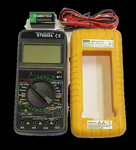 Polimetro Digital Multimetro Profesional Tester Voltimeter Medidor