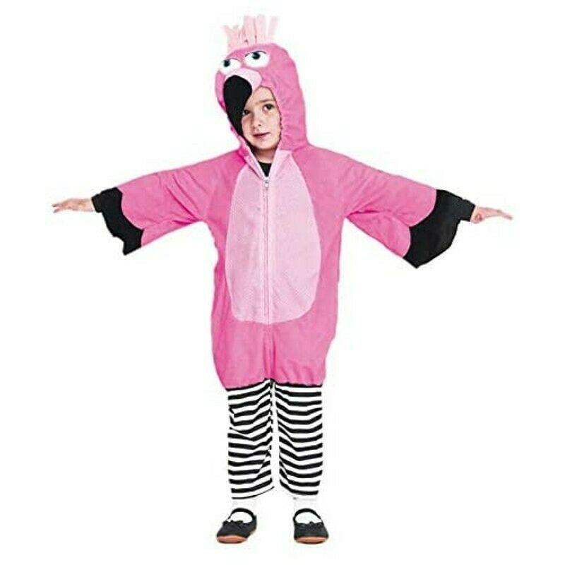Disfraz Flamenco Fucsia Niña Infantil Animales Carnaval Fiesta