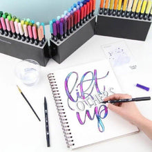 Cargar imagen en el visor de la galería, Rotulador fino doble linea Bismark 3 unds colores
