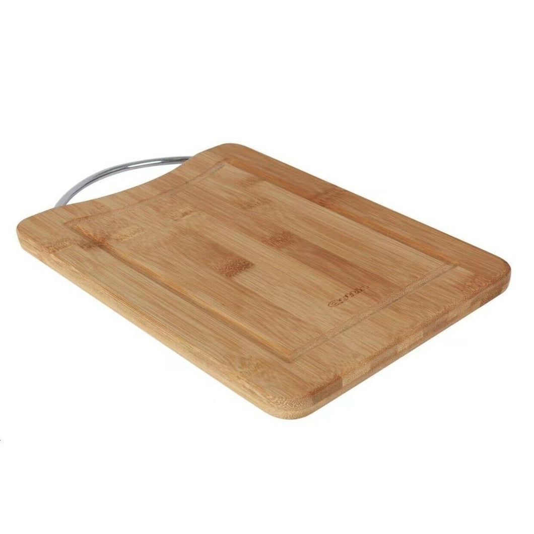 Tabla de cortar rectangular colgante de bambú cocina fruta verdura carne comida
