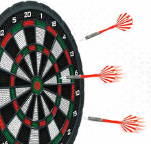 Cargar imagen en el visor de la galería, Diana de dardos plegable  ø 31 cm con 3 dardos Juegos de puntería de interior
