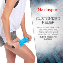 Cargar imagen en el visor de la galería, Rodillo de masaje, masajeador de celulitis, rodillo muscular de terapia 43 cm
