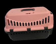 Cargar imagen en el visor de la galería, Transportin para mascota Gato, perro Cachorro , Jaula de viaje para mascota Rosa
