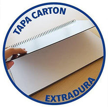 Cargar imagen en el visor de la galería, Cuaderno A4+ Cuadrícula 5x5, Tapa Extradura, 80 Hojas tapa dura libreta espiral
