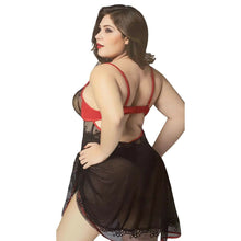 Cargar imagen en el visor de la galería, Picardias Lenceria Sexy Ropa interior de Mujer Talla Grande Negro
