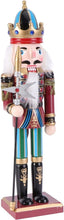 Cargar imagen en el visor de la galería, Cascanueces De Navidad De Madera Color 30cm Figura Decorativa

