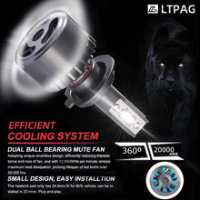 Cargar imagen en el visor de la galería, 2 x Bombillas H1, H4, H7 LED Coche 26W 2340LM Lampara LED 9-36V Luces LED Coche
