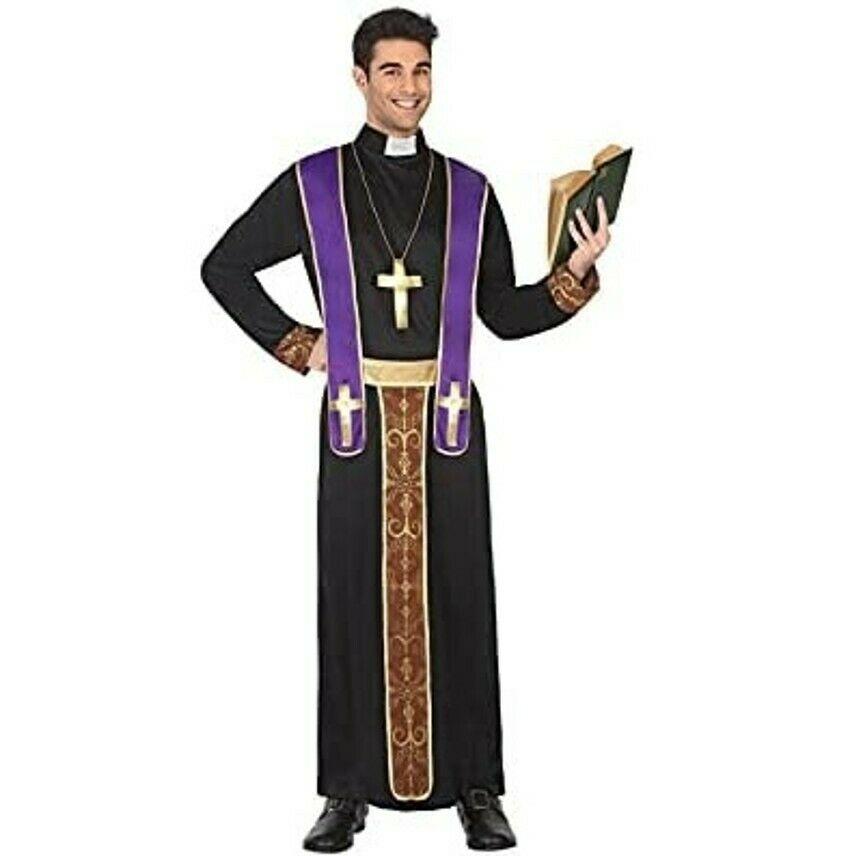 Disfraz Obispo Diocesis Hombre Adulto para Carnaval Halloween Tdeatro