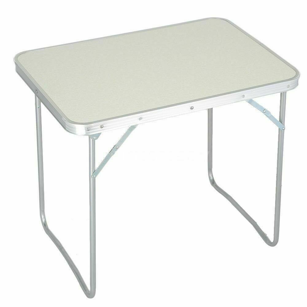 Mesa Plegable de Aluminio portátil Camping Terraza Jardín Mesa para la Playa