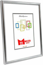 Cargar imagen en el visor de la galería, MAXIA MARKET - Marco de Fotos (Plateado) Grandes para Pared MOD-311. Decoración,

