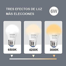 Cargar imagen en el visor de la galería, Pack 6 Bombillas LED 6W Globo E27 G45 Casquillo Gordo, 480lm, Luz Fria, Calida
