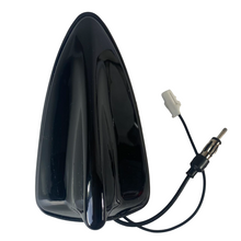 Cargar imagen en el visor de la galería, Antena de coche forma de aleta tiburón negro para techo supeior coche auto universal señal
