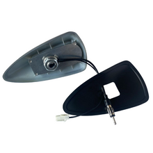 Cargar imagen en el visor de la galería, Antena de coche forma de aleta tiburón negro para techo supeior coche auto universal señal
