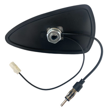 Cargar imagen en el visor de la galería, Antena de coche forma de aleta tiburón negro para techo supeior coche auto universal señal
