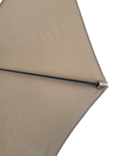 Cargar imagen en el visor de la galería, Sombrilla Parasol ø 300 cm Inclinabre Estructura Aluminio y Acero ø 48 mm Con 8 varillas de Acero12 x 18 mm Para Terraza Jardin Patio
