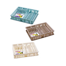 Cargar imagen en el visor de la galería, Escurreplatos Rectangular Con Bandeja Anti Goteo plástico 48x37.5x10 cm cocina
