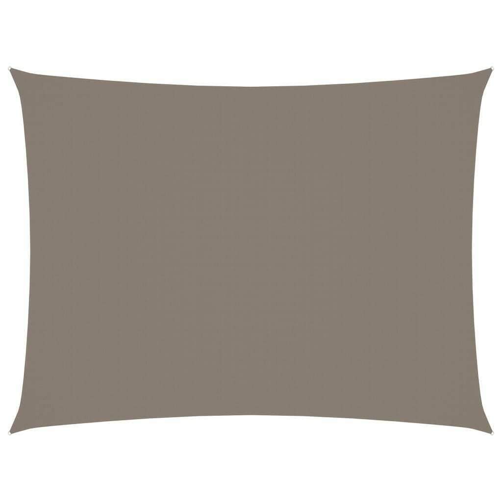 Toldo de Vela Sombra rectangular + bolsa,  Protección Rayos UV, Toldo Resistente e Impermeable para Patio Exteriores, Jardín