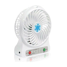 Cargar imagen en el visor de la galería, Mini ventilador recargable portatil de ordenador USB recargable enfriador
