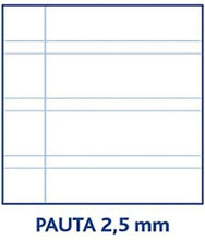Cargar imagen en el visor de la galería, Cuaderno libreta A4 Cervantes espiral forrado tapa extradura 80 hojas 90 g
