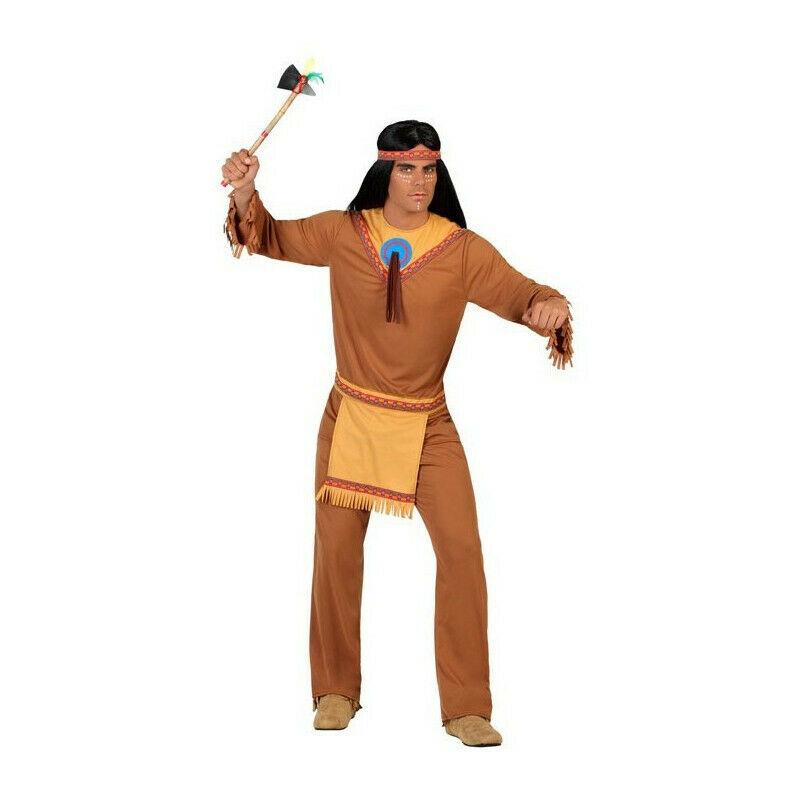 Disfraz Indio Hombre Adulto para Carnaval Fiesta Teatro Cumpleaños