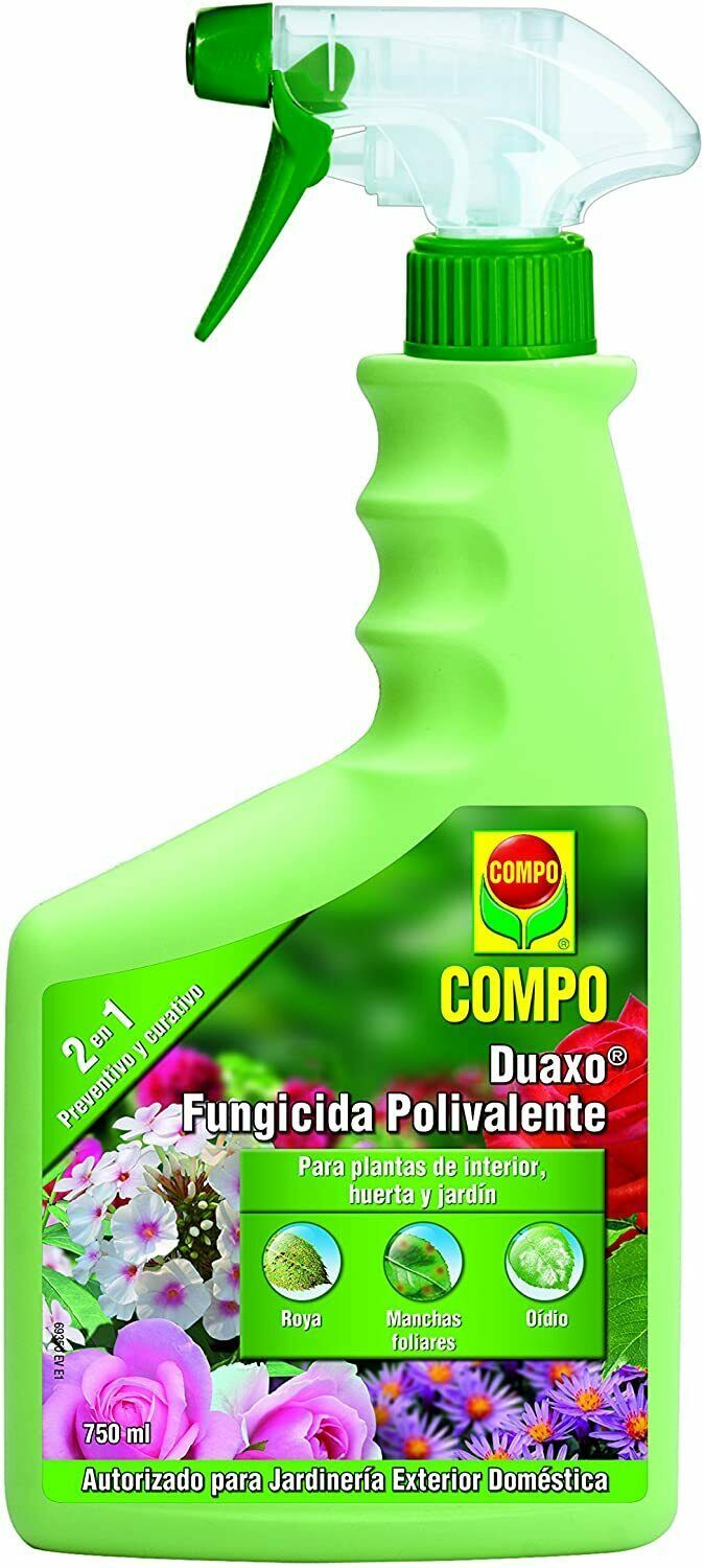 Compo Duaxo Fungicida Polivalente 750 ml, 26x11x5 cm