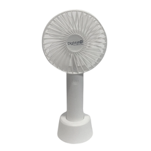 Cargar imagen en el visor de la galería, Mini Ventiladores de Mano Ventilador Portátil USB Batería Recargable 3 velocidad
