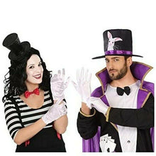 Cargar imagen en el visor de la galería, Guantes Cortos Blancos Para Carnaval Fiesta Accesorio de Disfraz
