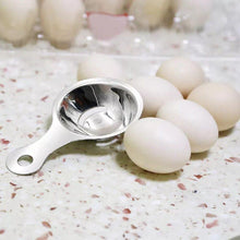 Cargar imagen en el visor de la galería, Separador huevos acero inoxidable de yema de huevo blanca
