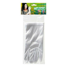 Cargar imagen en el visor de la galería, Guantes Cortos Blancos Para Carnaval Fiesta Accesorio de Disfraz
